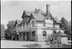 Järnvägsstationen i Skinnskatteberg.