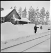 Stationshuset i Lövliden.