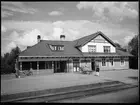 Järnvägsstationen i Björbo.