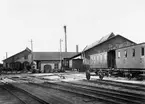 Vagnverkstad vid Bodens stationsområde.