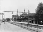 Flen stationsområde.