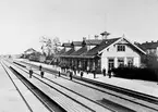 Hallsberg stationsområde.