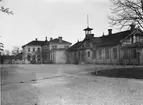 Katrineholm stationshus sett från gatusidan.