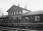 Stationshuset vid Södertälje nedre.