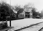 Landskrona - Kävlinge - Sjöbo Järnväg, LKSJ, Hviderup station.