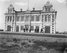 Mellersta Hallands Järnväg, MHJ, Falkenberg station.