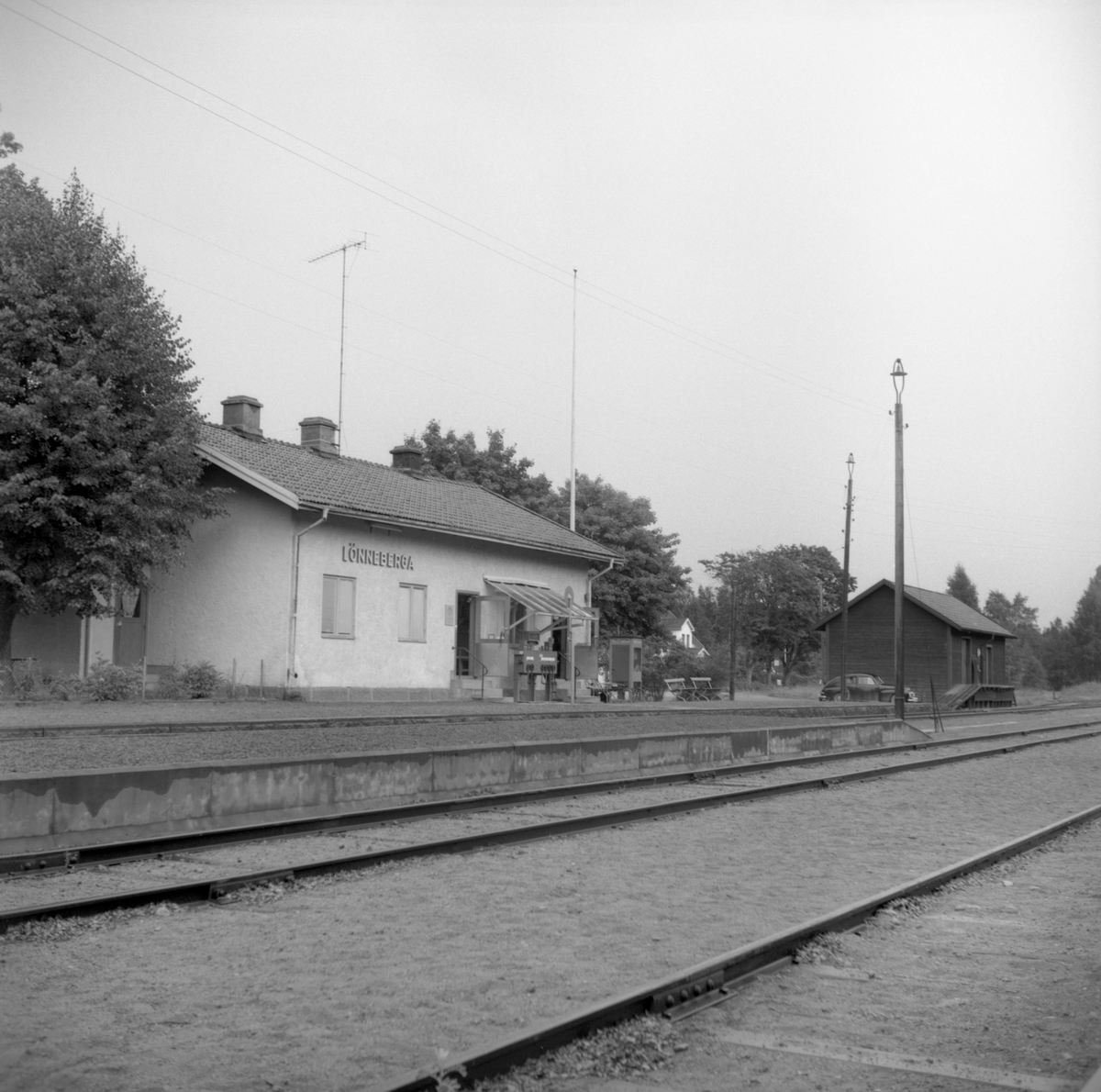 Lönneberga station.