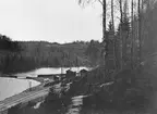 Hultafors, första station. Stationen togs i bruk 1894.