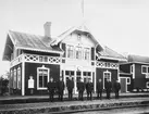 Personal vid Ställdalen station (tidigare: Bergslags Ställdalen),