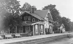 Hällefors järnvägsstation.