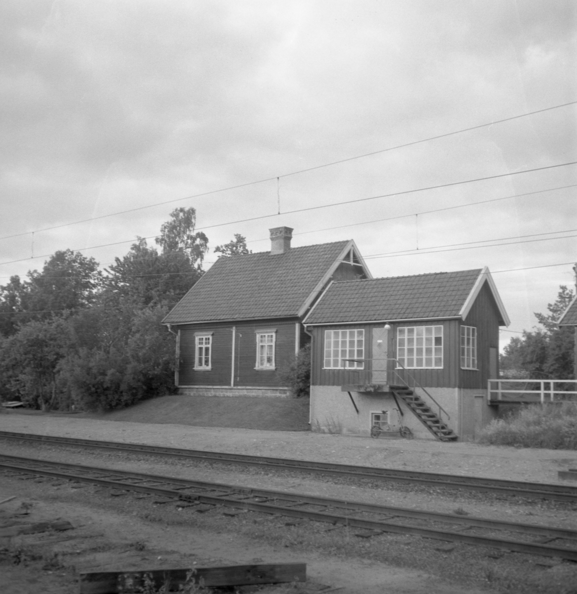 Vetlanda järnvägsstation och ställverk.
