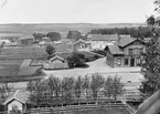 Vy över Gullspång stationshus.