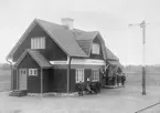 Biskopskulla stationshus.