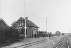 Järnvägsstationen i Öttum.