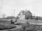 Gråbo järnvägsstation.