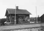 Tallås järnvägsstation.