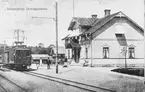 Borensberg järnvägsstation.