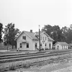 Vadstena järnvägsstation.