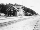 Kummelby järnvägsstation.