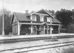 Kummelby järnvägsstation.