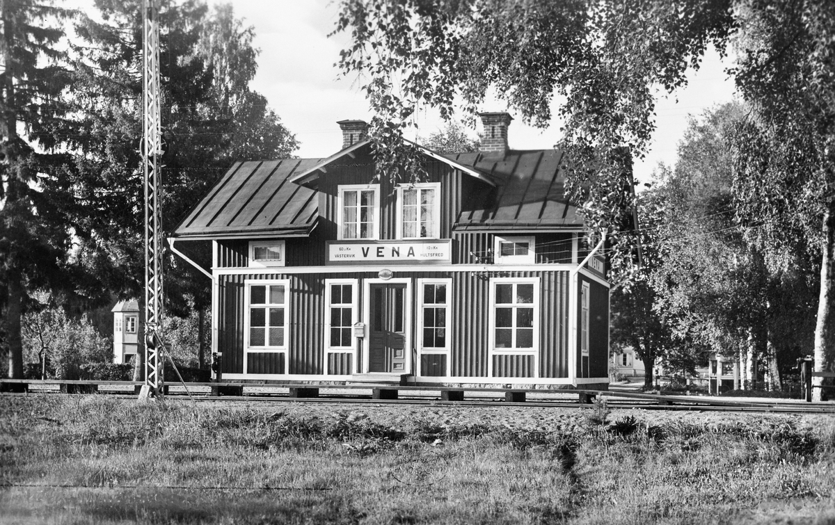 Vena järnvägsstation.