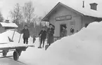 Totebo järnvägsstation.