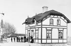 Uggletorp järnvägsstation.
