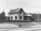 Kastlösa järnvägsstation.