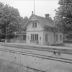 Bjärges järnvägsstation.