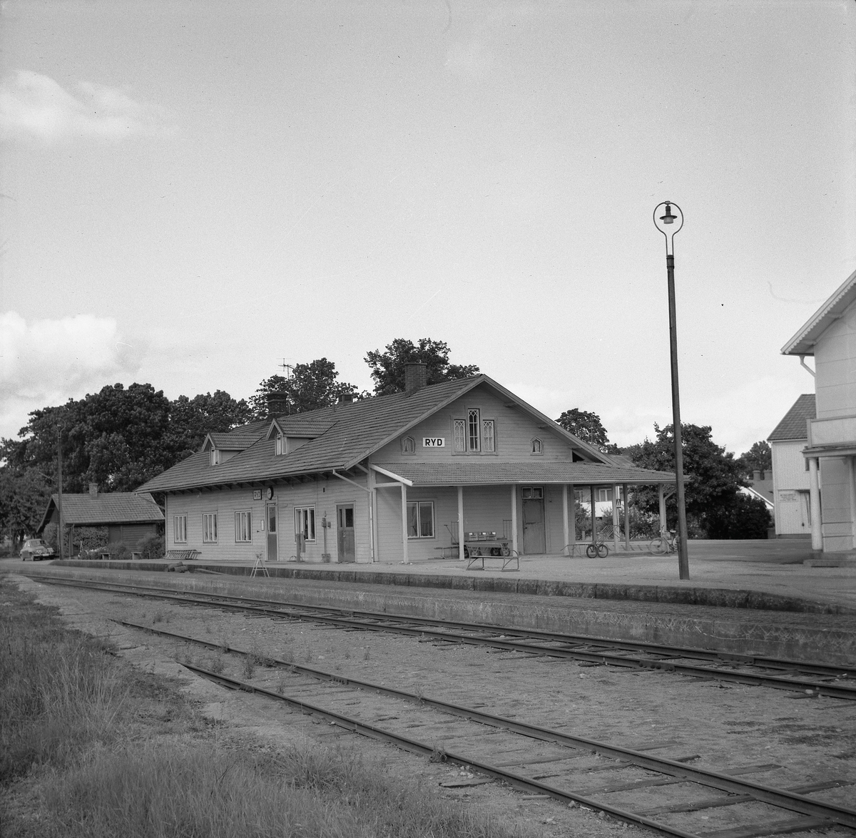 Ryd station anlagd 1874.