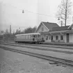 Statens Järnvägar, SJ Y motorvagn vid Braås station.