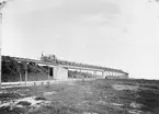 SHJ 7 el 8 på viadukten i Helsingborg.
SHJ , Skåne - Hallands Järnväg.