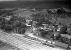 Flygfoto över stationen