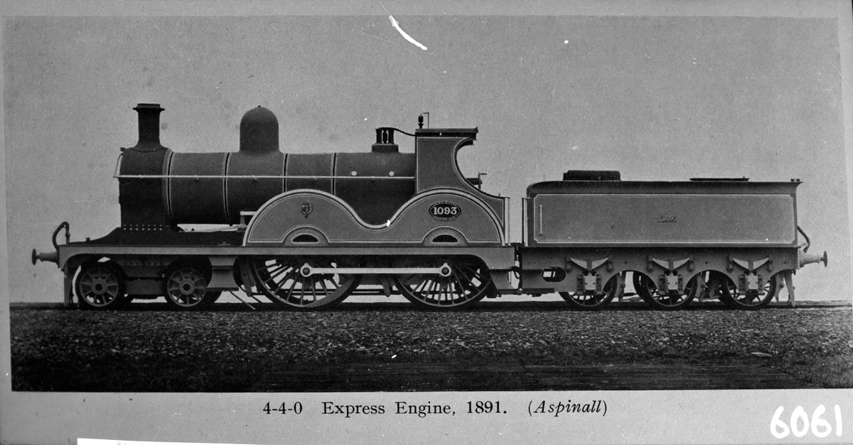 (The Lancashire and Yorkshire Railway ) L&YR lok 1093