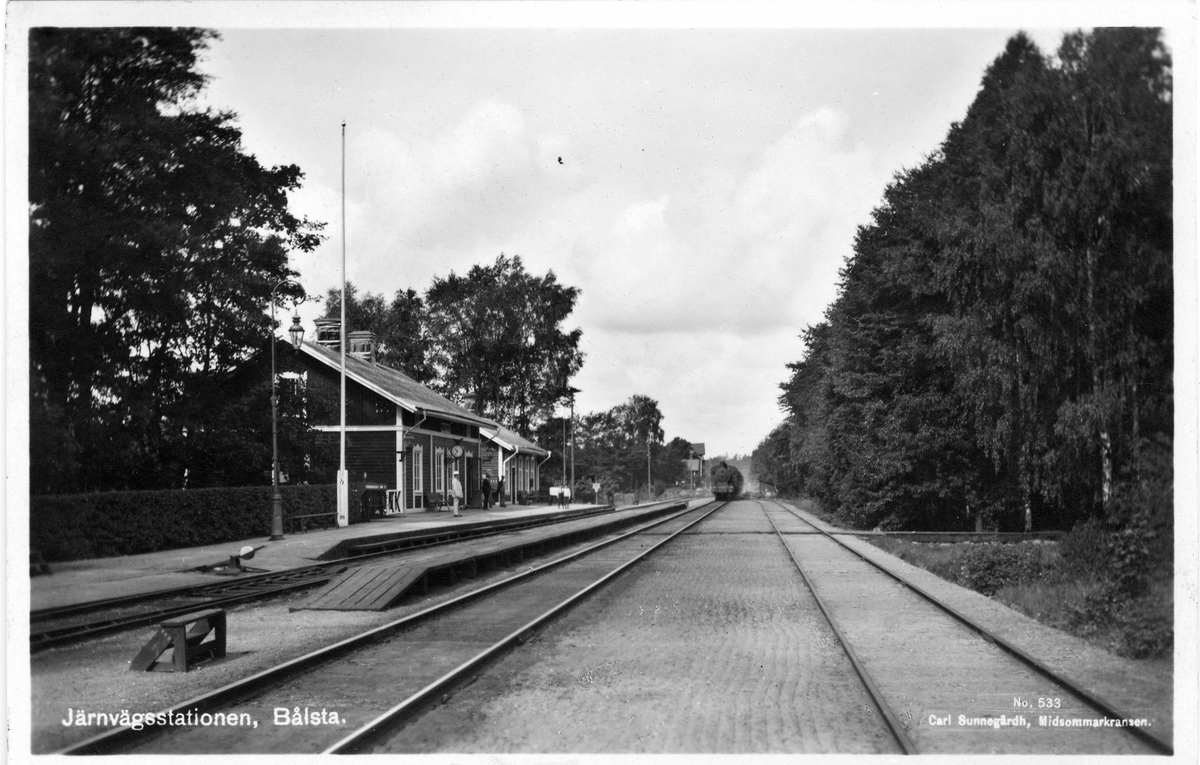 Bålsta station.