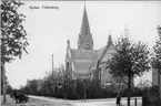 Nya kyrkan i Falkenberg byggdes 1892.