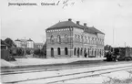 Järnvägsstationen i Gislaved.
