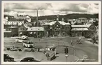 Borås Centralstation sedd från gatusidan.