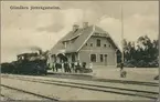 Glimåkra järnvägsstation.