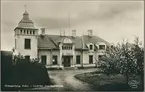 Järnvägsstationen i Grängesberg på sträckan Frövi-Ludvika.