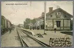 Munktorps järnvägsstation.