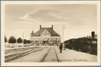 Nässjö - Oskarshamns Järnväg, NOJ. Stationen i Oskarshamn.