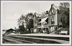 Halmstad - Nässjö Järnväg, HNJ. Stationen i Oskarström.