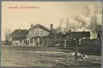 Stationen i Sandsjö, nuvarande Bodafors (1922).