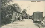 Sonstorps järnvägsstation.