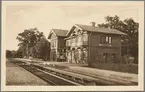 Sparreholm järnvägsstation.