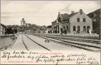 Järnvägsstationen i Strömstad.