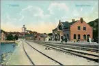 Järnvägsstationen i Strömstad.