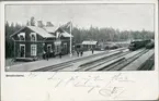 Järnvägsstationen i Brintbodarne.