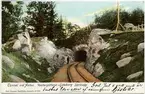 Järnvägstunnel i närheten av Anten.